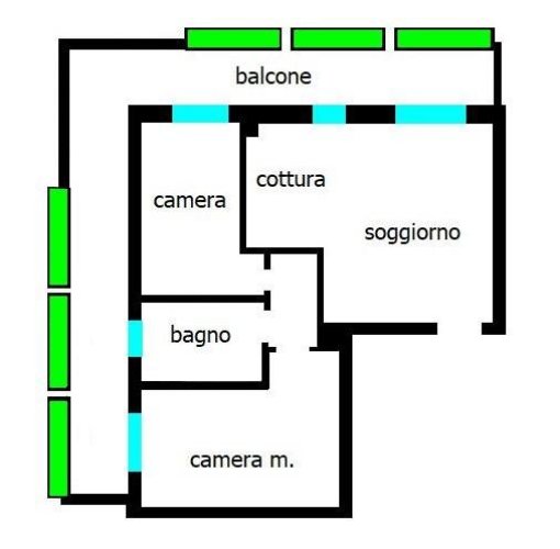 Trilocale Gorgonzola