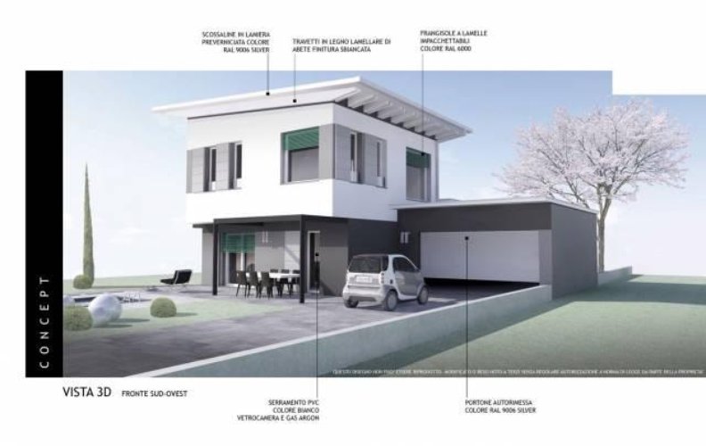PRESTIGIOSA VILLA SINGOLA CERTIFICATA PASSIVHAUS Bolgare