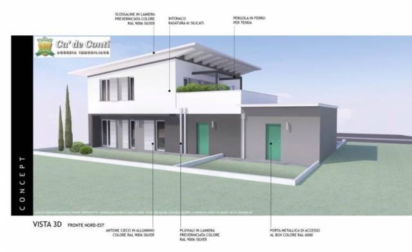 Villa bifamilaire su unico piano classe A3 Bolgare