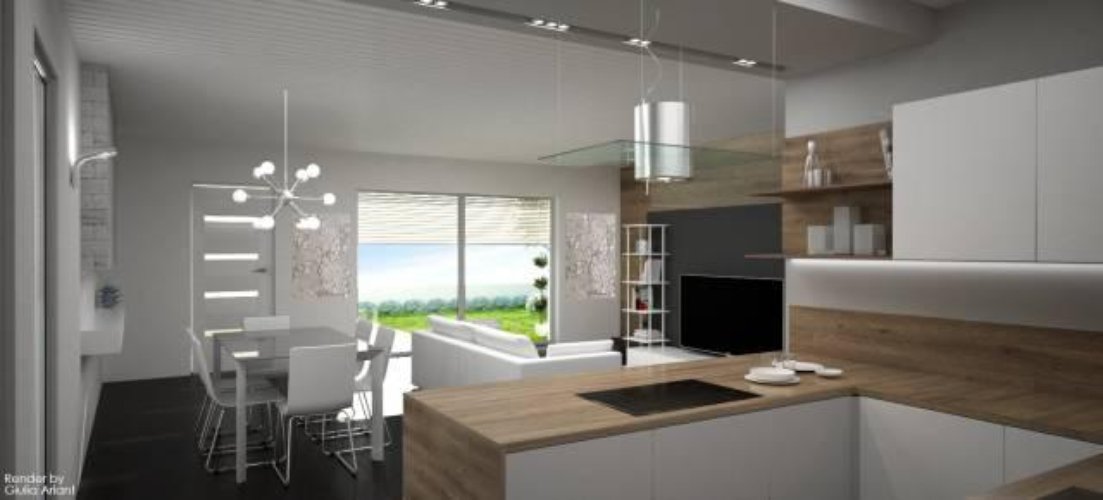 Villino classe A ai piedi del monte