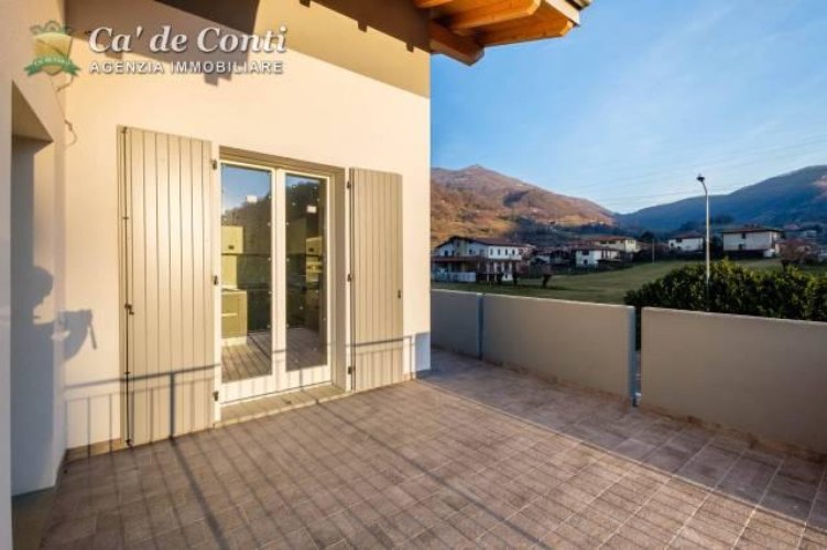 Villino di testa 160 mq classe A Berzo San Fermo