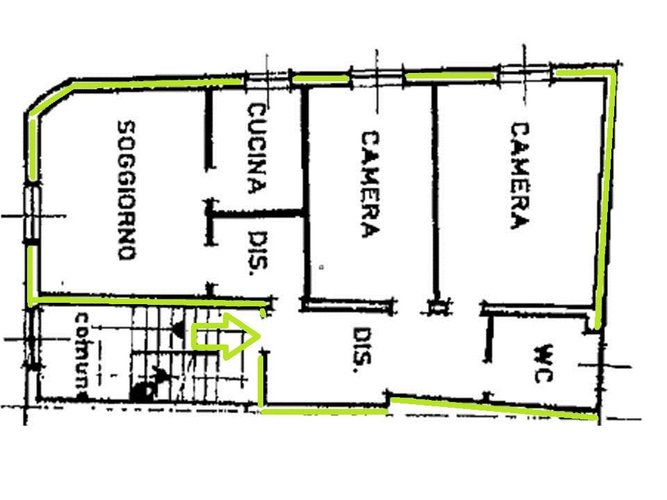 Trilocale Torre de' Busi