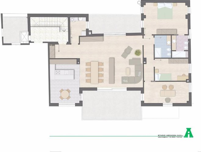 Bergamo centro , ultimo piano con terrazzo Bergamo