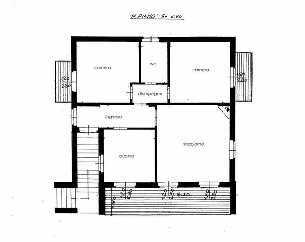 Singola, con 2 appartamenti Bedulita