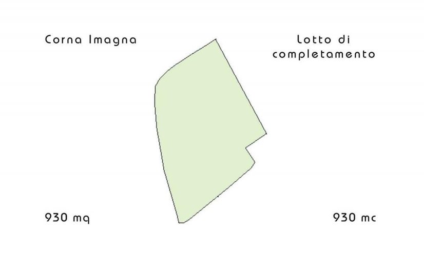 TERRENO EDIFICABILE in zona pedecollinare