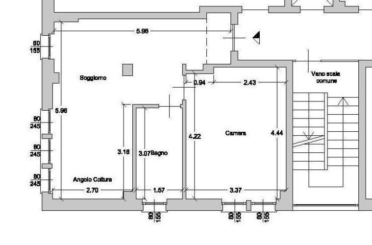 Sesto Calende (VA) - Bilocale ristrutturato Sesto calende