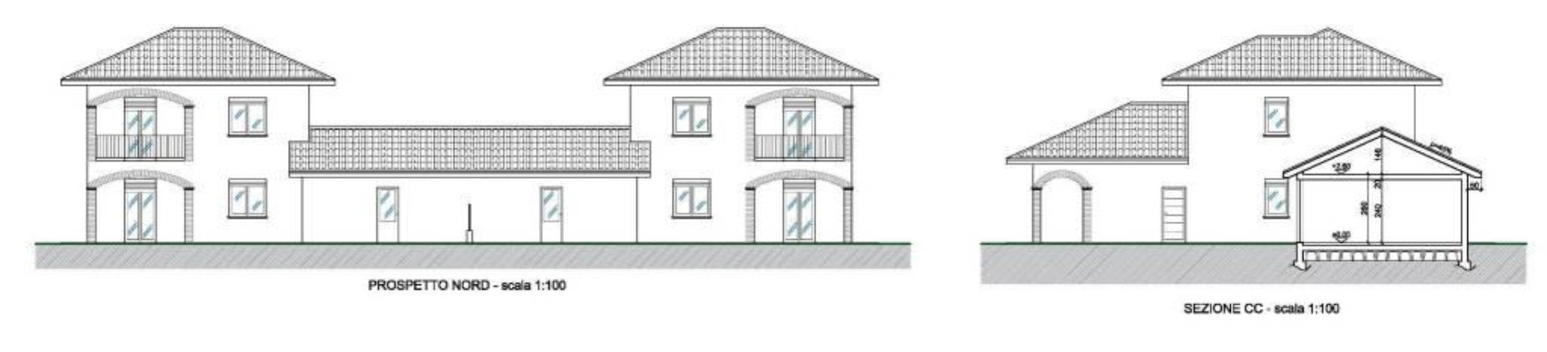 Brebbia (VA) - Villa bifamiliare in costruzione Brebbia