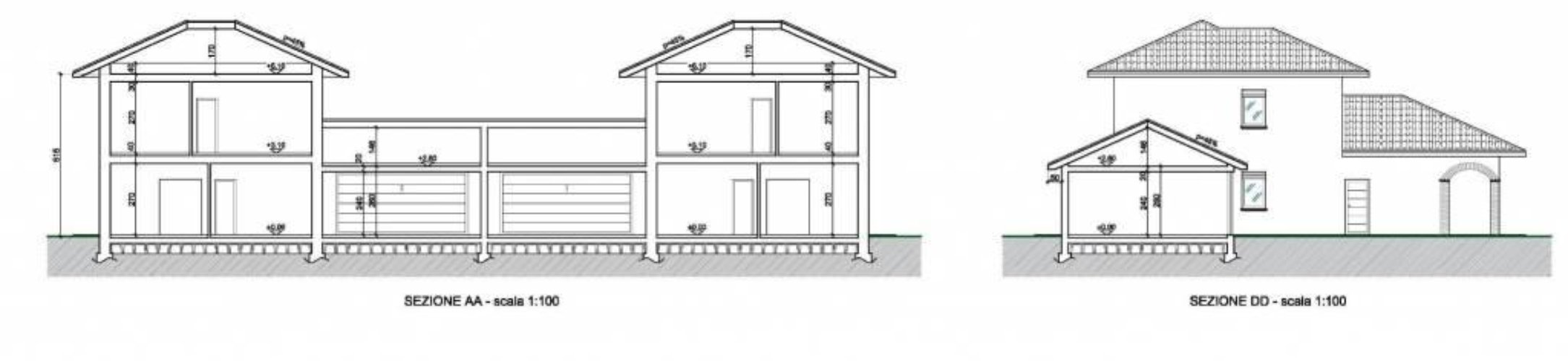 Brebbia (VA) - Villa bifamiliare in costruzione Brebbia