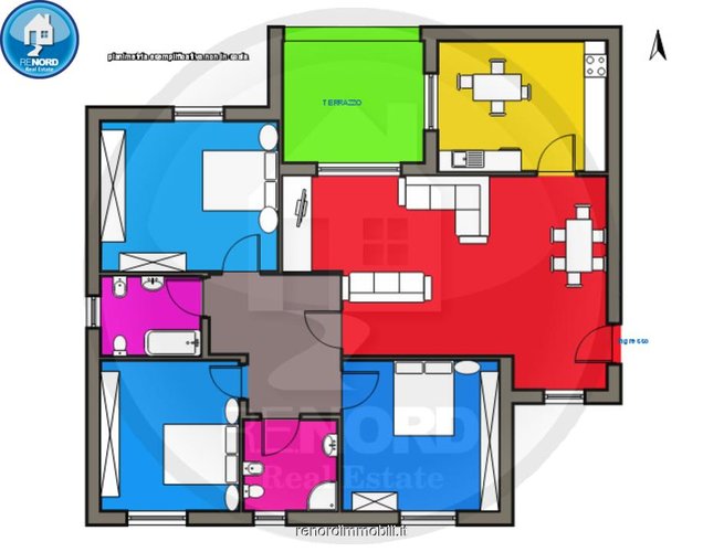 Quadrilocale Villanterio