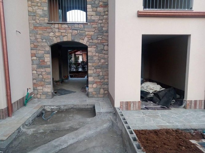 trilocale con giardino in zona esclusiva Vaprio d'Adda