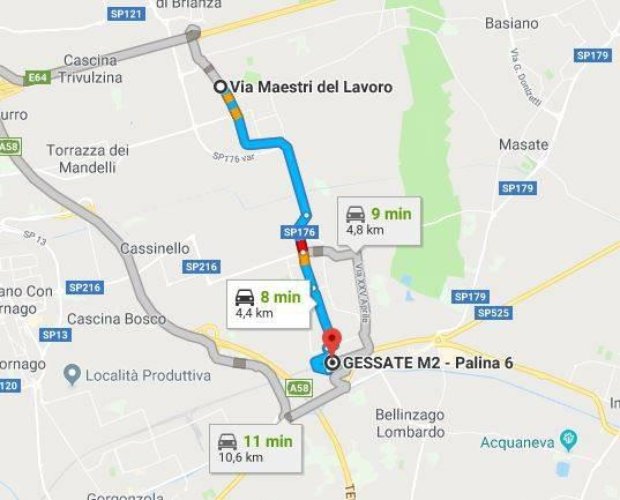 ULTIMO 3 LOCALI CON TERRAZZO PRONTA CONSEGNA Cambiago
