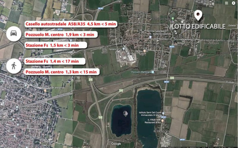 LOTTI DI TERRENO EDIFICABILE RESIDENZIALE Pozzuolo Martesana