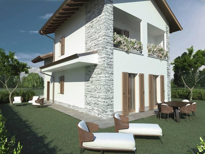 PRENOTIAMO VILLE SINGOLE BIFAMIGLIARI CON GIARDINO Cambiago