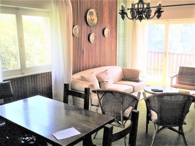 Trilocale arredato in zona panoramica