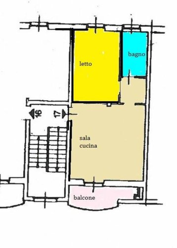 Bilocale Gacito-pieve delmona