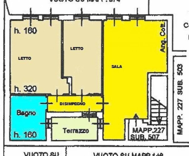 Trilocale Gacito-pieve delmona