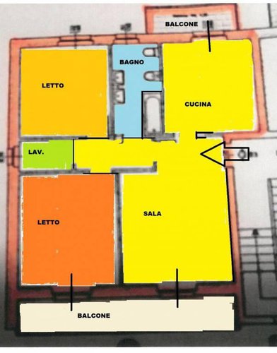 Trilocale Castelverde