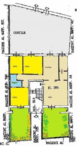 Quadrilocale Gacito-pieve delmona