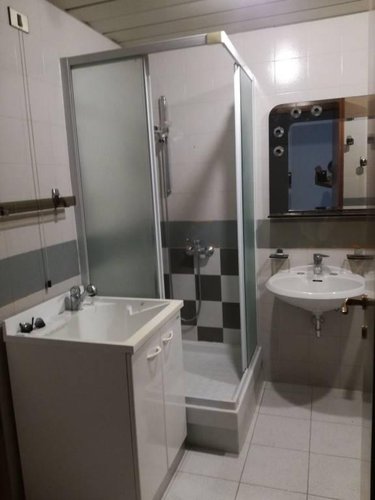 panoramico ultimo piano ampio trilocale cucina abitabile Dalmine