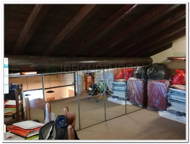 Mansarda panoramica con soppalco Bergamo