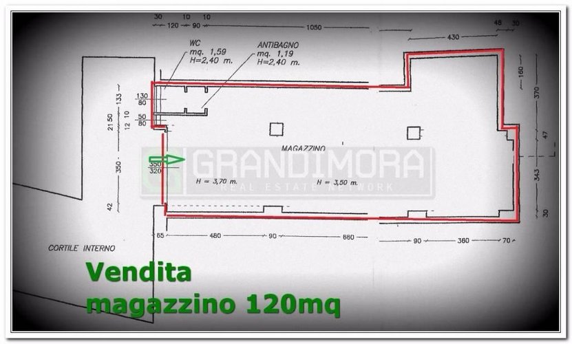 laboratorio centrale tranquilla ingresso pedonale Bergamo
