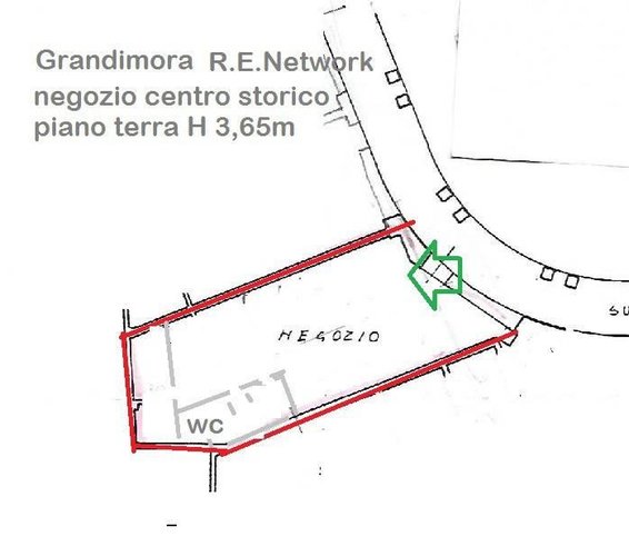 Negozio /ufficio signorile per investimento Bergamo