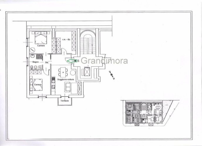 trilocale nuovo classe B Oltre il Colle