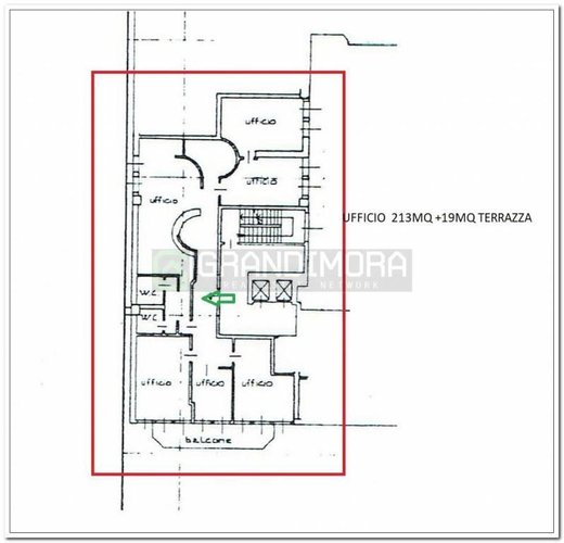 uffici ampia metratura Bergamo