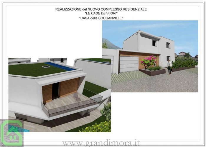 VILLA SINGOLA giardino e box Pian camuno