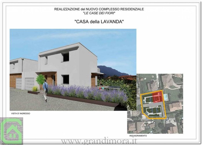 nuova villetta singola con giardino Pian camuno