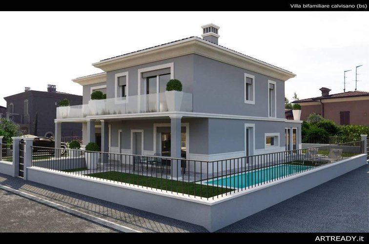 villa bifamiliare