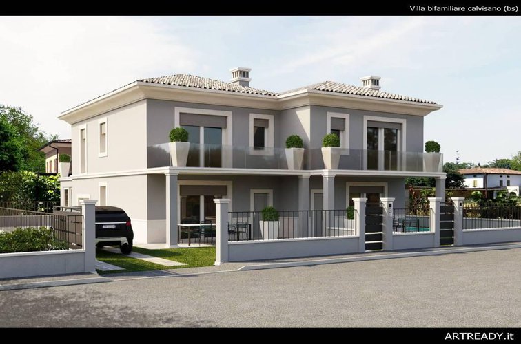 villa bifamiliare Calvisano