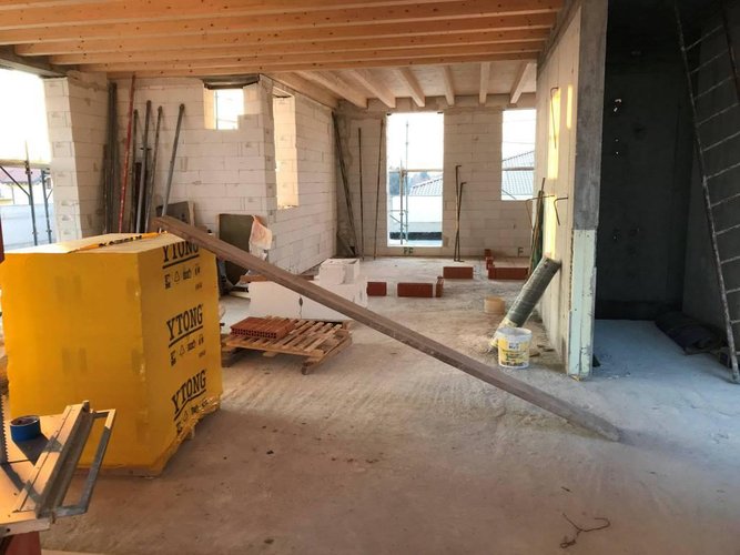 Attico in costruzione, con vista a 360 gradi Seriate