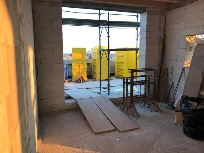 Attico in costruzione, con vista a 360 gradi Seriate