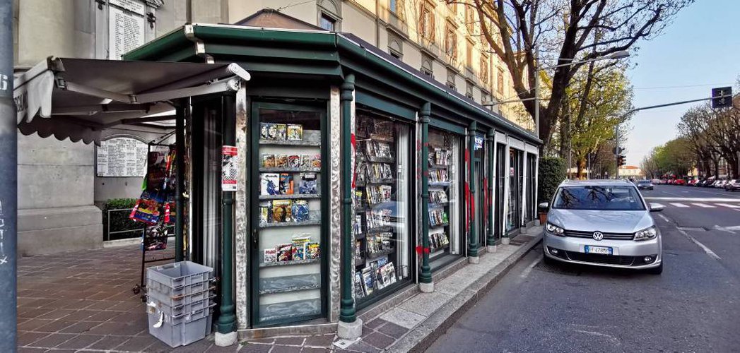 Edicola Ben Avviata in Centro Città Zona Porta Nuova Bergamo