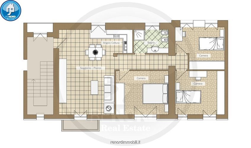 Quadrilocale Travaco' siccomario