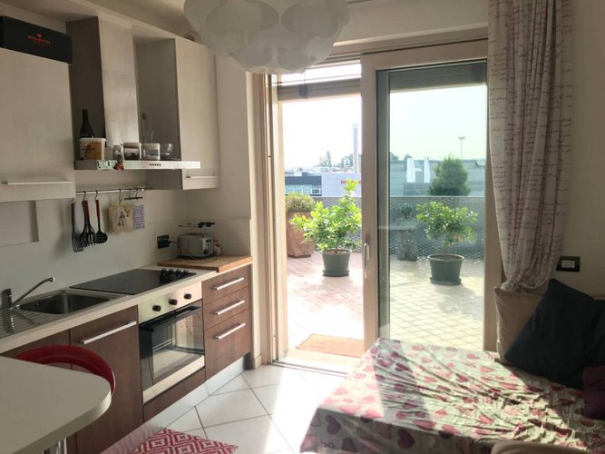 Bilocale con terrazzo Bergamo