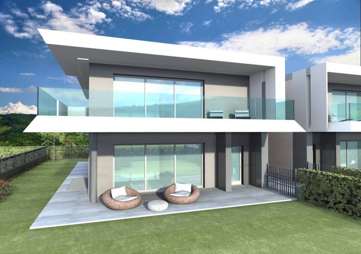 NUOVA INIZIATIVA-QUADRILOCALE PIANO TERRA CON BOX DOPPIO Trescore Balneario