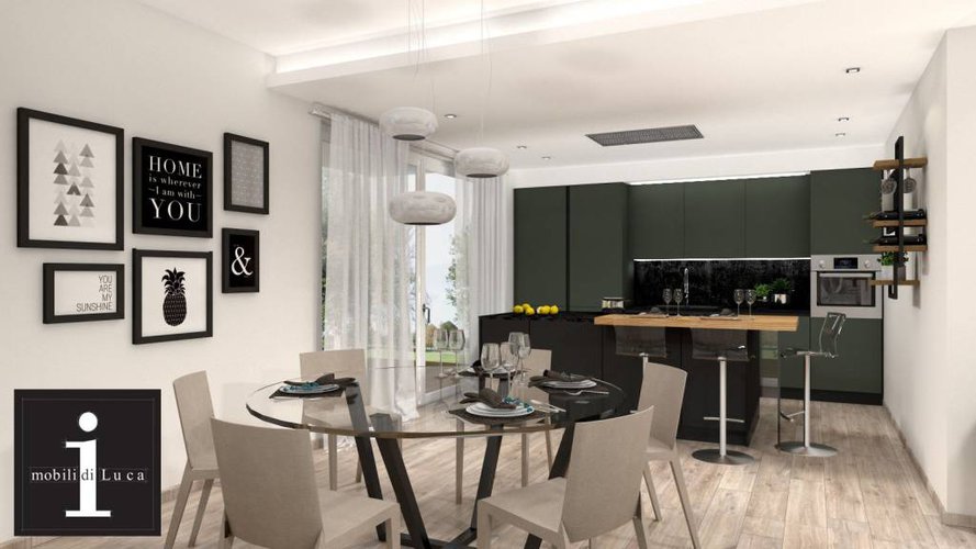 NUOVA INIZIATIVA-QUADRILOCALE PIANO TERRA CON BOX DOPPIO Trescore Balneario