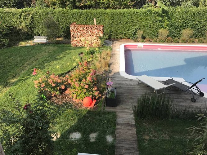 VILLA CON PISCINA Bergamo