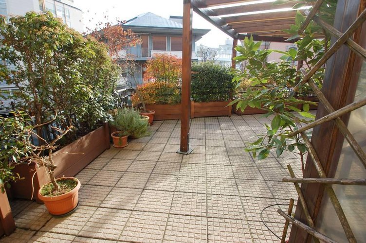 0807 Bergamo trilocale centrale con terrazzo 50mq Bergamo