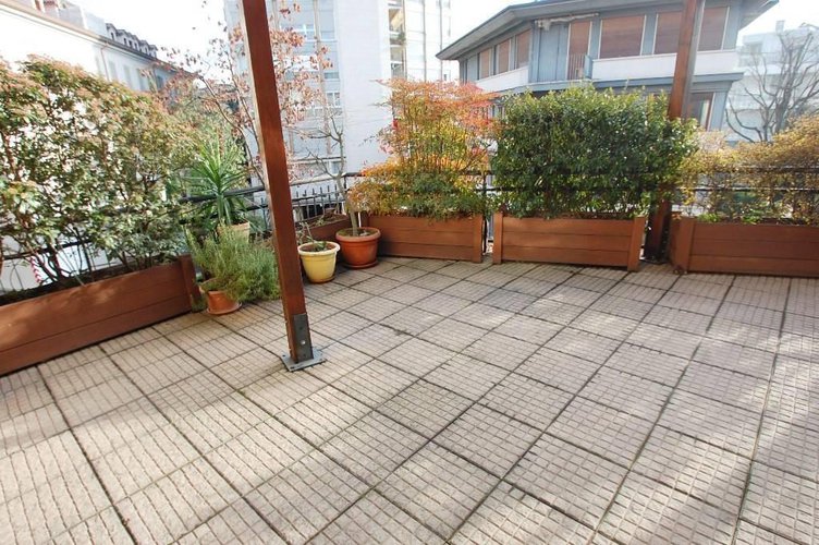 0807 Bergamo trilocale centrale con terrazzo 50mq Bergamo