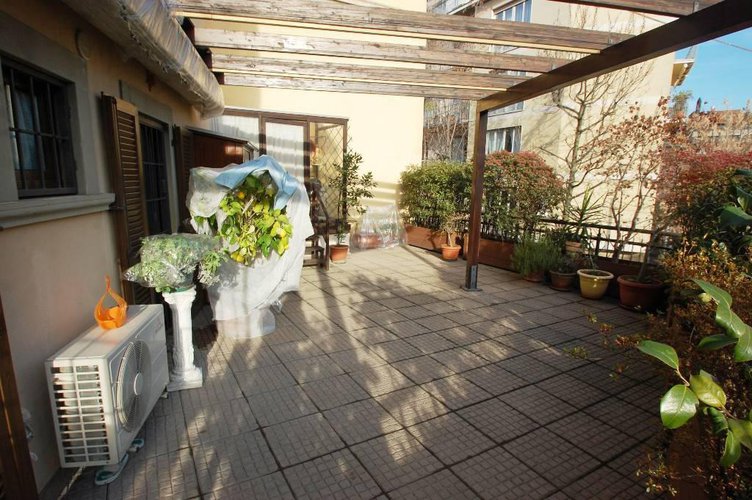 0807 Bergamo trilocale centrale con terrazzo 50mq Bergamo