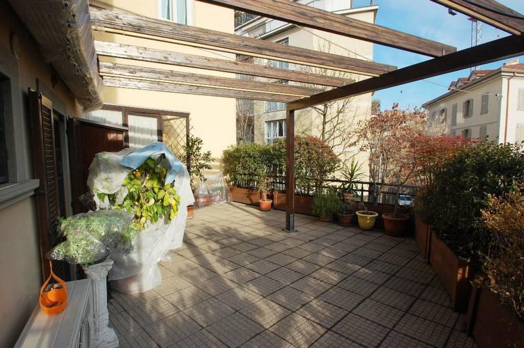 0807 Bergamo trilocale centrale con terrazzo 50mq Bergamo