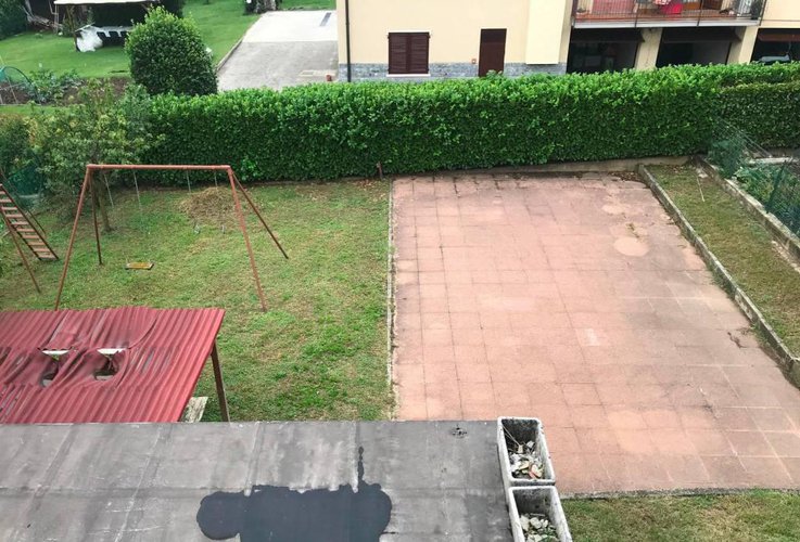 Quadrilocale con terrazza vivibile, giardino, box e taverna San Paolo d'Argon