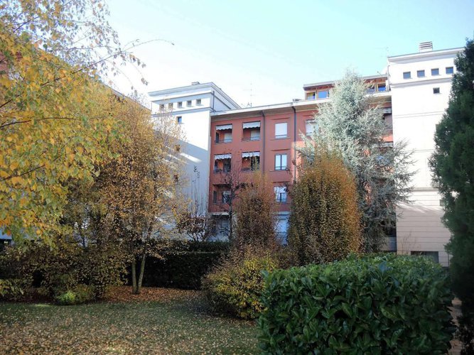 Quadrilocale con giardino e box Villaggio Sposi Bergamo