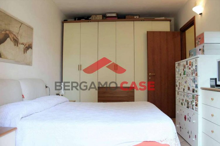 Bilocale con giardino e box Bergamo