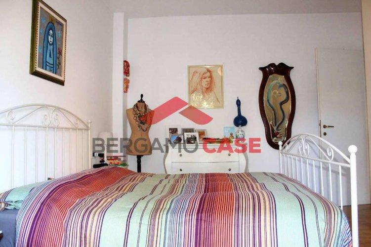 Trilocale con giardino e ampio box Bergamo