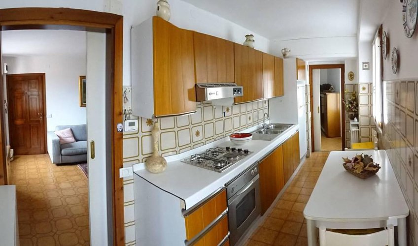 Villa D'Almè trilocale ultimo piano arredato Villa d'Almè