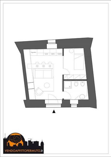 Monolocale Carobbio degli Angeli